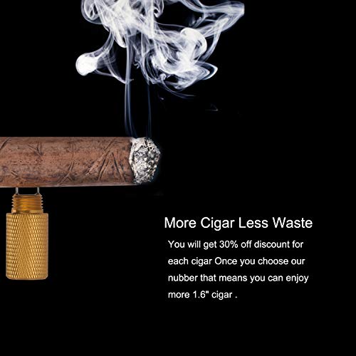 FUNEW Perfect Draw Cigar Tool,Cigar Twin Nubbers,Perfect Cigar Accessories for Men