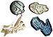 Star Wars Press-and-Stamp Cookie Cutters Set of 4: Death Star, Millennium Falcon, Vader's Tie Fighter, X-Wing Fighter