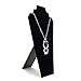 Adorox Black Velvet Padded Necklace Easels Jewelry Display Showcase Tower Stand (6)