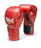 Everlast ProTex2 Training Gloves, 16 oz, Red