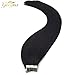 Googoo Remi Tape Hair Extensions Black Colored Hair Extensions Glue in Human Hair 20pcs 50g