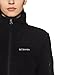 Columbia Women's Fast Trek Ii Full Zip Fleece Jacket Outerwear, black, L