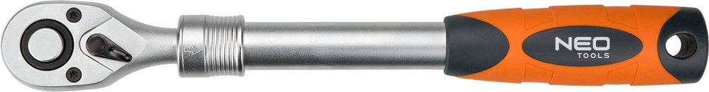 NEO 08-515 305-445 mm 1/2-Inch Extendable Ratchet Handle