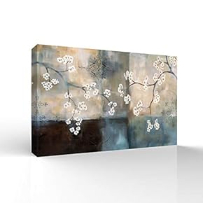 Wall26-Canvas Wall Art-Classcial Flower and Bird Painting-Giclee Painting Wall Art for Bedroom Living Room Home Decoration - 12x18 inches