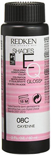 Redken Shades EQ Gloss for Women Hair Color, Cayenne, 2 Ounce