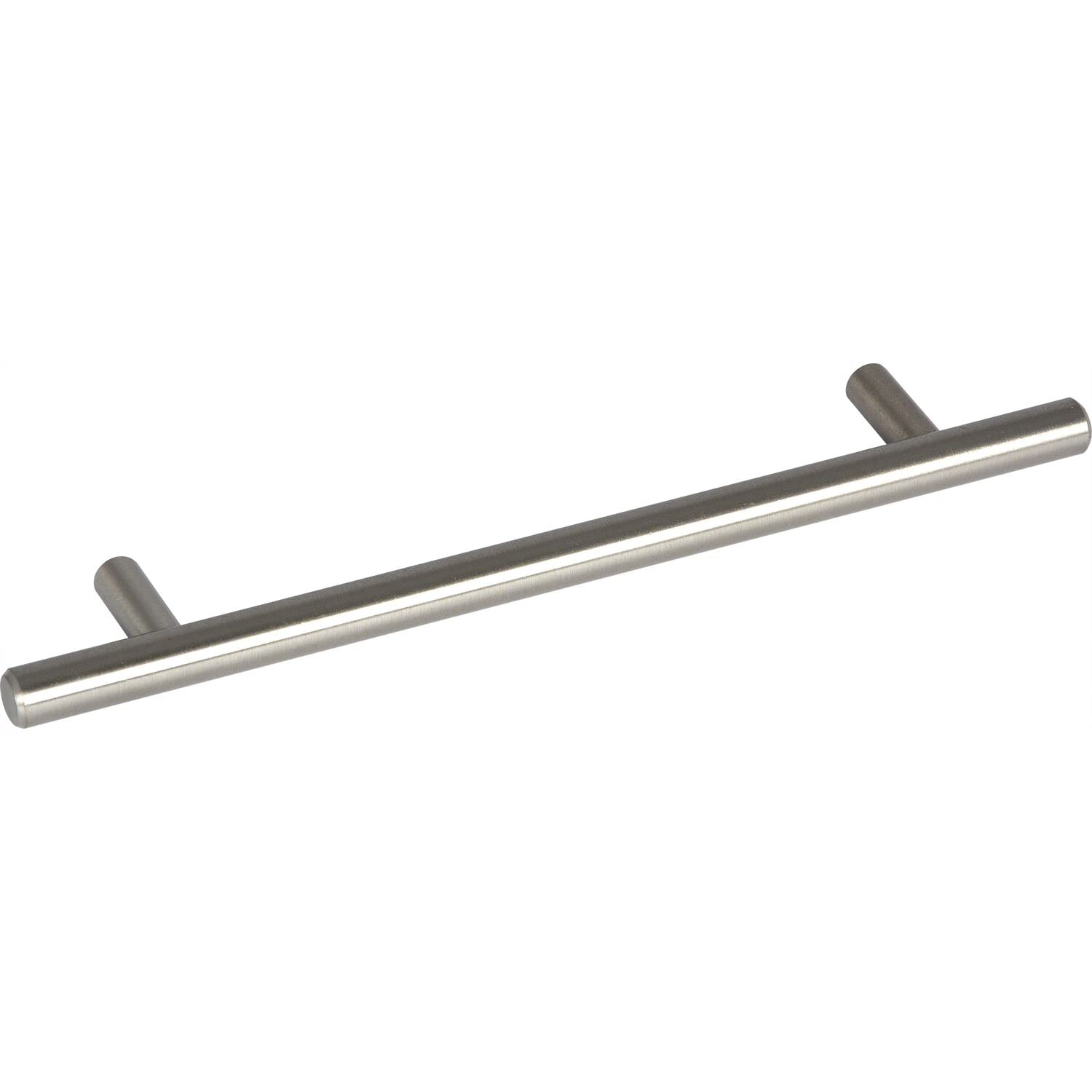Sun Chain Senna LA Handle 128 mm - Handles for Kitchen Cabinets - Cabinet Handles Barrel Width 192 mm Steel Stainless Steel Effect