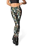 Jescakoo Women's Digital Print Christmas Costume Stretchy Leggings Tights
