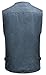 Mrignt Men's Oversize Pockets Travels Sports Outdoor Vest (Blue(Thick), US L (Asia 3XL))