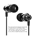 Earphones, VEGO 3.5mm Jack Metal Aluminum Magic Sound Stereo Rich Bass In Ear Headphones Earbuds with Mic, Remote and Volume Control - Blue