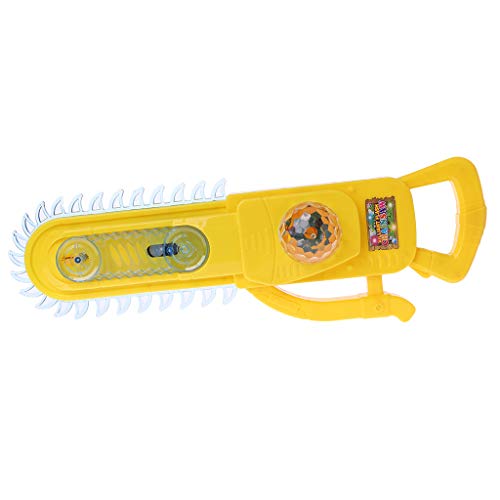 Yuly Newest Education Gifts Magical Imaginary Flash Electric Chainsaw Children Kids Play Toy Children's Gift HOT