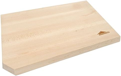 Montgomery Reversible Edge Grain Solid Maple Wood Cutting Board, 16 x 10 x 1 Inch, Medium