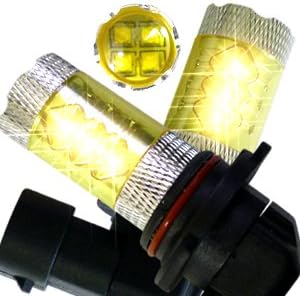 Amazon アルファード10系 Anh10 Mnh10 後期 80w Hb4 Cree Xb D搭載 Ledバルブ フォグランプ 黄色 フォグランプ 車 バイク
