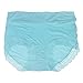 LY Womens Cotton Lace High Waist Comfy Covered Stretch Boyshort Panty Underpants