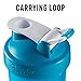 BlenderBottle Classic Loop Top Shaker Bottle, 28-Ounce, Clear/Purple