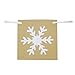 HO HO HO Banner - Snowflake Banner - Merry Christmas Banner Bunting Garland - Holiday Mantle Decorations Party Decor - Family Photo Props