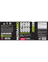 Suplemento Nutrabio BCAA 5000 Parent, 1