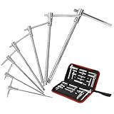 MAXPOWER Sliding T-Handle Allen Wrench Set, 7PCS