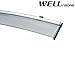 WellVisors Side Window Wind Deflector Visors - Made for and Compatible with Kia Sorento 16-up 2016 2017 with Chrome Trim