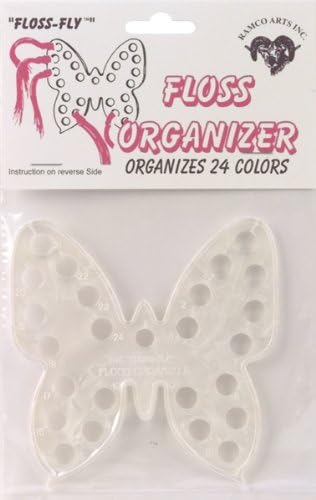 Bulk Buy: Ramco Floss Organizer 4 1/2" Pearl FLO (4-Pack)