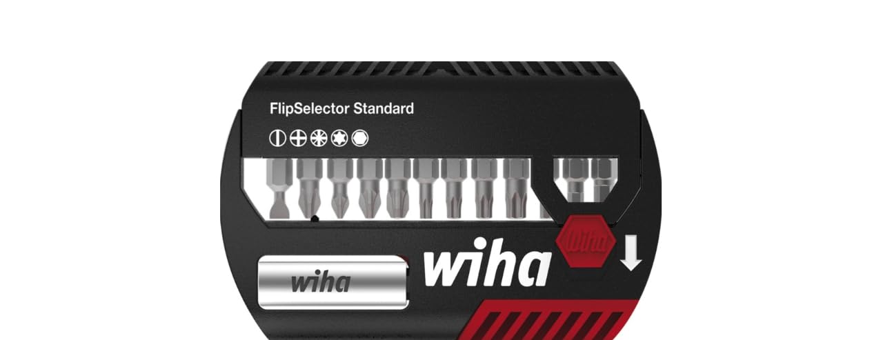 Wiha 7947-999 FlipSelector, Black, gemischt 13-TLG. 1/4", (39078)