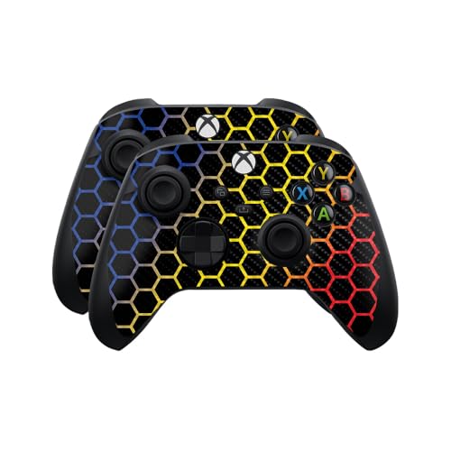 Carbon Fiber Skin Compatible with Microsoft Xbox Series X|S Controller (2 Pack)…