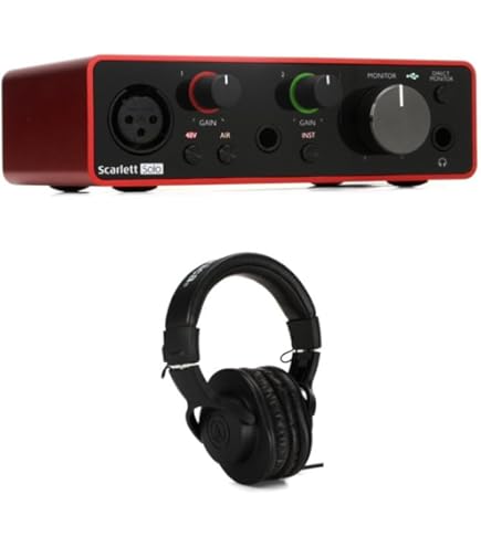 Amazon.com: Focusrite Scarlett 4i4 USB Audio/MIDI Interface (3rd