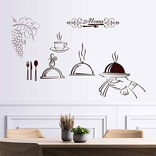 Tinfun 'Menu' Series Wall Stickers Removable Kitchen & Dining Room Wall Decal Vinyl Home Décor
