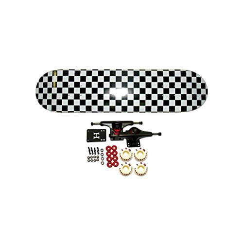 MOOSE Skateboard CHECKERED Complete Blank 7.75 DEAL!