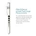 Opoway Nurse Penlight with Pupil Gauge LED Pen Light Warm White for Nursing School Doctor Diagnostic with Battery Free