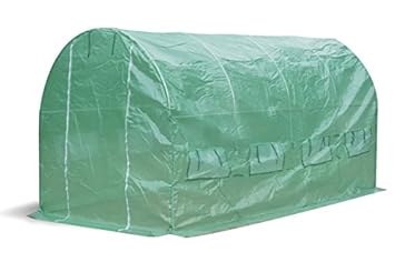 Primrose New Leaf Tunnel-Gewächshaus, 4m x 2m