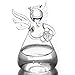 TOOGOO(R) Praying Angel Vases Crystal Transparent Glass Vase Flower Containers Hydroponic Containers Home Decorations Decor