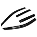 Auto Dynasty 4pcs Tape-On Window Visor Deflector Rain Guard Compatible with 2003-2007 Murano Z50 4DR, Acrylic