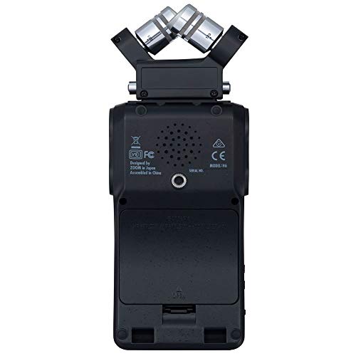Zoom H6 All Black 6Input /6Track Portable Handy Recorder with Single