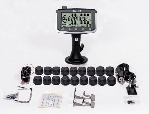 EEZTire Tire Pressure Monitoring System - 18 Sensors (TPMS) - FREE U.S. SHIPPING AT CHECK OUT