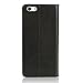IPHOX Case Compatible with iPhone SE 2016 (Not for 2020) / iPhone 5S / iPhone 5, Premium Folio Leather Flip Wallet Phone Case Cover for Apple iPhone SE 2016 / iPhone 5S / iPhone 5, Black/E