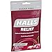 Halls, Relief Sugar Free Cough Drops, BLACK CHERRY, 25 Count