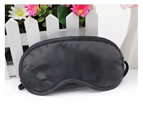 Pack of 20 Eye Mask Shade Cover Blindfold Night Sleeping, with Nose Pad, Blindfold Game Games Relax Cover Black - Thumbnail 4