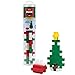 PLUS PLUS Big - Instructed Tube - 15 Piece Holiday Mix - Construction Building STEM/STEAM Toy, Interlocking Large Puzzle Blocks for Toddlers and Preschool