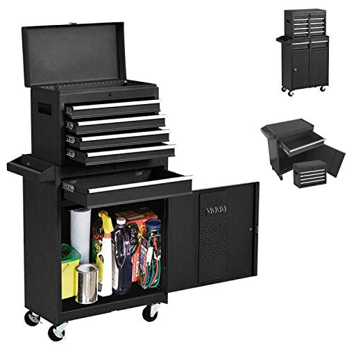 Large Tool Chest,Rolling Tool Chest, Tool Chest with Wheels, Large