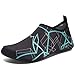 CIOR Men Women Mutifunctional Barefoot Skin Shoes Quick-Dry Water Shoes Lightweight For Beach Pool Surf Yoga Exercise,HT02,Green03,40.41