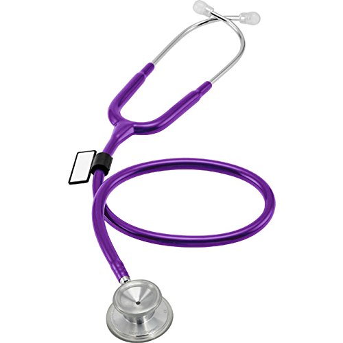 MDF Acoustica Deluxe Lightweight Dual Head Stethoscope - Purple (MDF747XP-08)