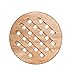 KIHR GOODS Trivet Set For Hot Dishes. 4 Heat Resistant Wooden Pot And Pan Holders For Table And Countertop.