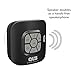AquaAudio Cubo – Portable Waterproof Bluetooth Speaker with Suction Cup for Showers, Car, etc. - Pairs with All Bluetooth Devices + Siri Compatible - 10 hours Playtime/ Built-in Mic (Black)