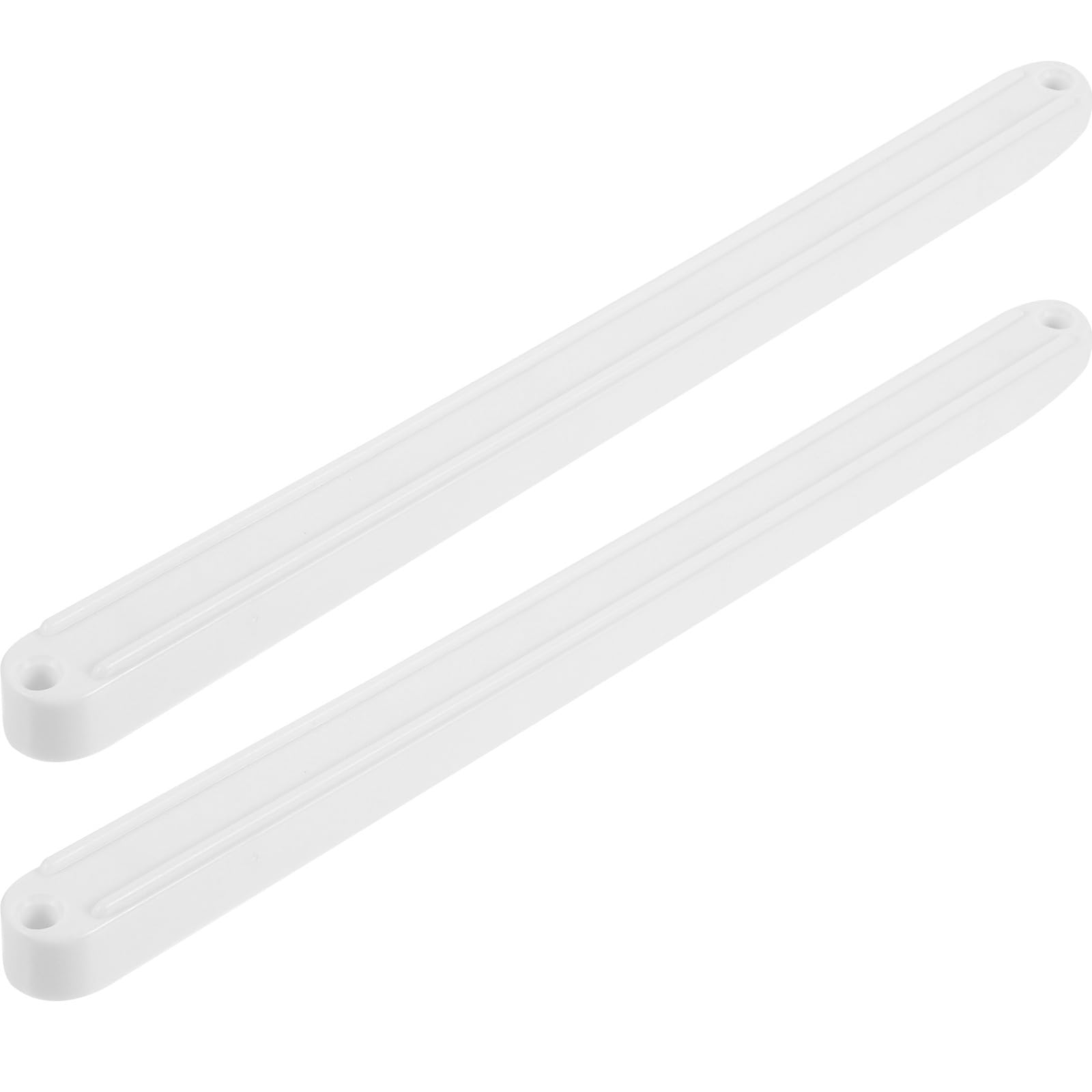DOITOOL Plastic Drawer Tracks 9.25 Inch Smooth Sliding Drawer Rails Replacement Guide for Wardrobe Keyboard Cabinet Hardware Runners 2 Pack
