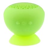 Waterproof Mini Mushroom Wireless Bluetooth Speaker (Green)
