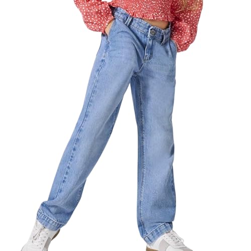 KIDS ONLY Mujer Kogmadison Blush Wide LBD DNM Noos, Mezclilla De Color Azul Claro, 6 años