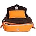 Yicat (Set of 3) Pet Bed, Quilt and Pillow, Comfortable Soft Full Washable Pet Beds ZEZE Dog Kennel Cotton Nest Teddy Princess Bed Cat Litter (M: 6251cm, 001:Orange)