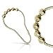 Bathroom Shower Curtain Rings – Best Heavy Duty Gold Roller Ball Hooks - Stainless Steel and Brass Finish – Easy Glide Set of 12 Pieces for Women & Men – Rust, Corrosion & Friction-Free – - Unconditional