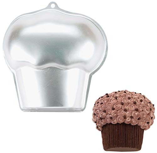 WJSYSHOP 10 Inch Cupcake Shaped Aluminum 3D Cake Mold Baking Mould Tin Cake Pan - Cupcake