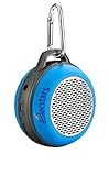 Elecstars® Portable Bluetooth Speakers with Bass,Wireless Speaker System with FM Radio For Car, Phone, Indoors or Outdoors - Fast Connectivity, Pairs with All Bluetooth Devices Subwoofer (Blue)